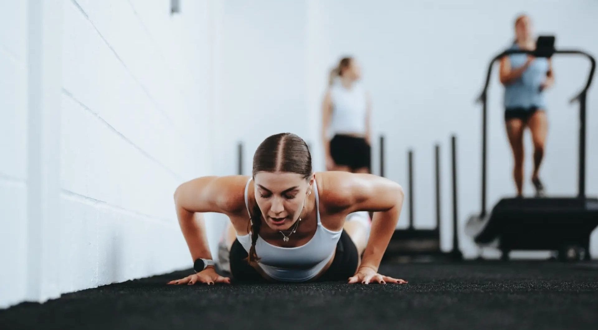 woman improving her mobility