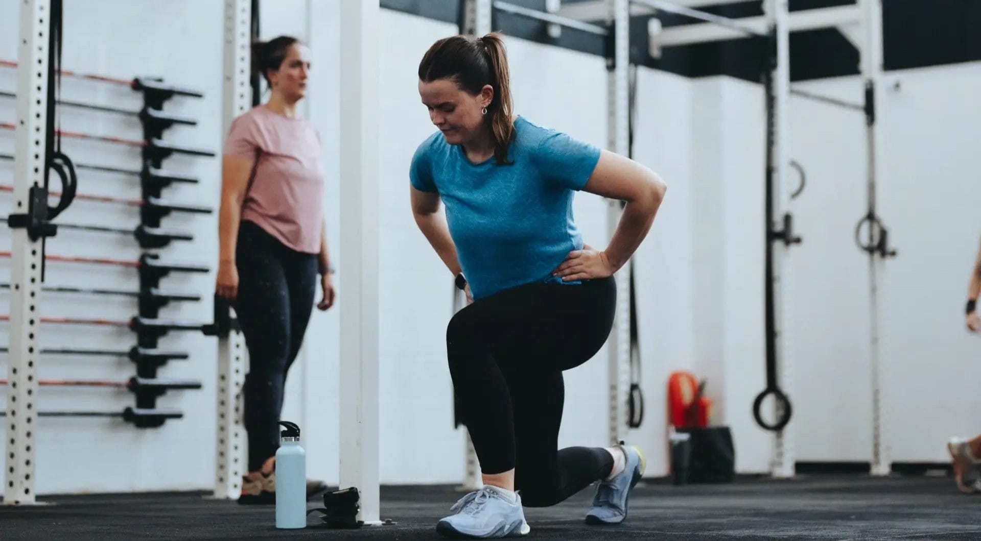 woman improving her mobility