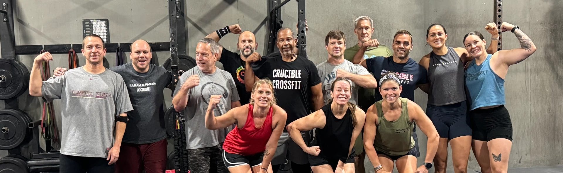 Crucible CrossFit Group Photo