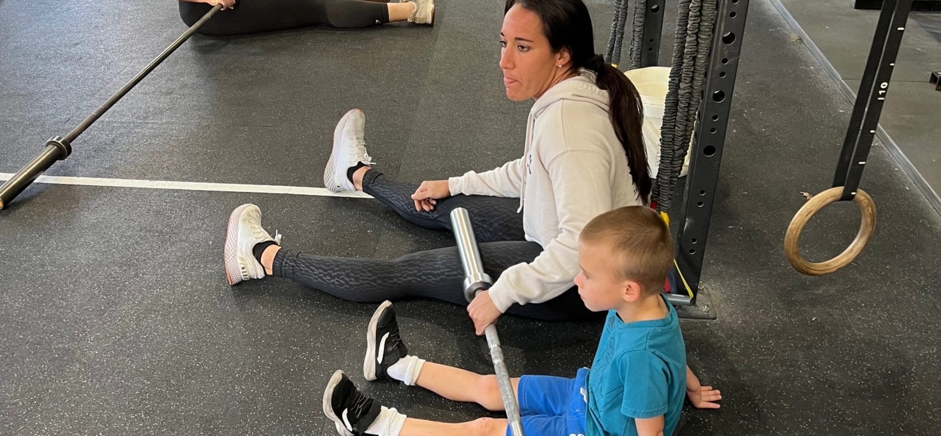 Crucible CrossFit Kid Training with Coach