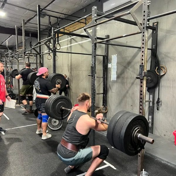 Men training at Crucible CrossFit