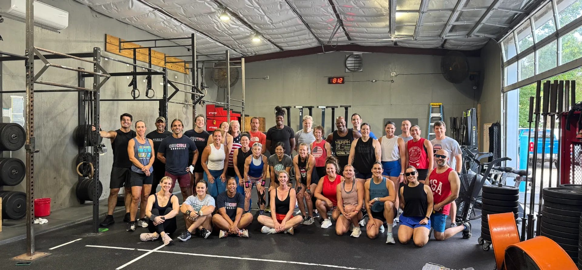 Our members at Crucible CrossFit